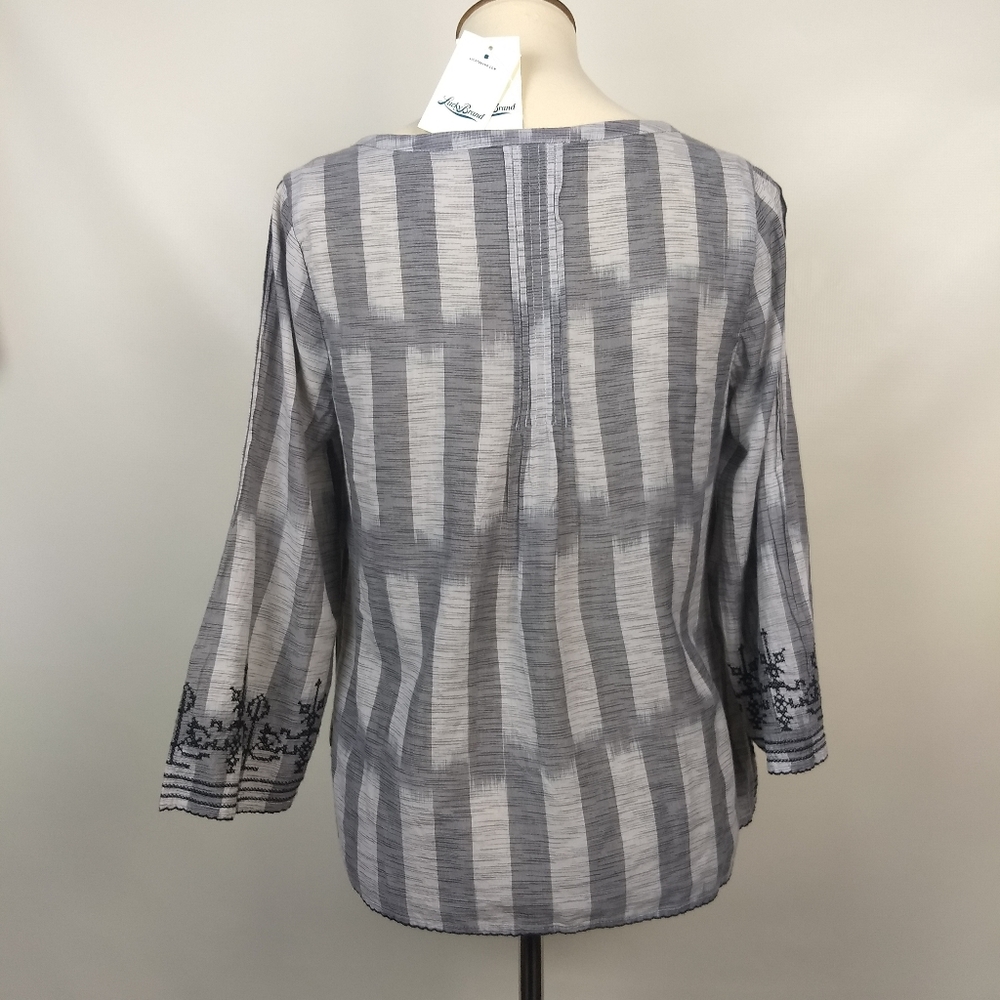 Lucky Brand Embroidered Boho Small Top - Picture 5 of 5
